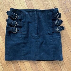 100% authentic designer COSTUME NATIONAL Black  MINI SKIRT